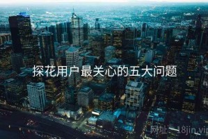 探花用户最关心的五大问题