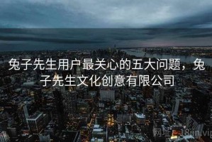 兔子先生用户最关心的五大问题，兔子先生文化创意有限公司