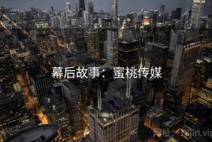幕后故事：蜜桃传媒