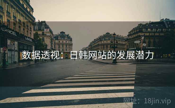 数据透视：日韩网站的发展潜力