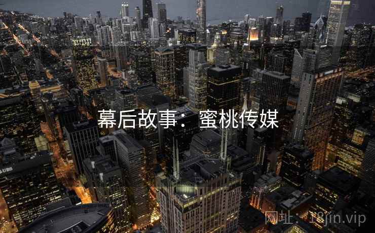 幕后故事：蜜桃传媒